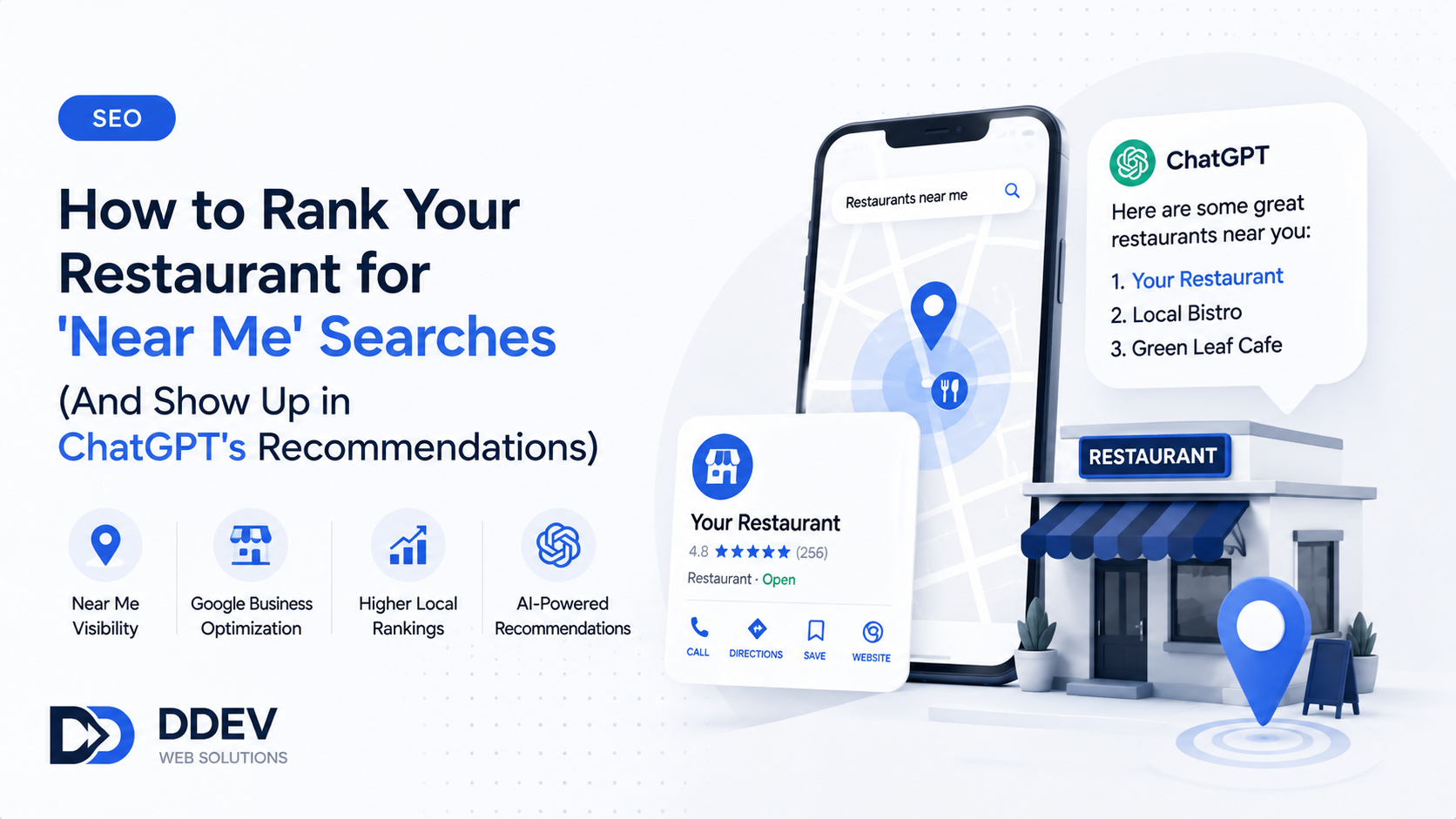 How to Rank Your Restaurant for 'Near Me' Searches (And Show Up in ChatGPT's Recommendations)